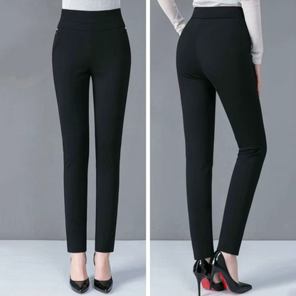 Women's High-Waist Stretch Pants Comfortable Fit