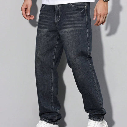 Men's Casual Denim Jeans Multi Pockets