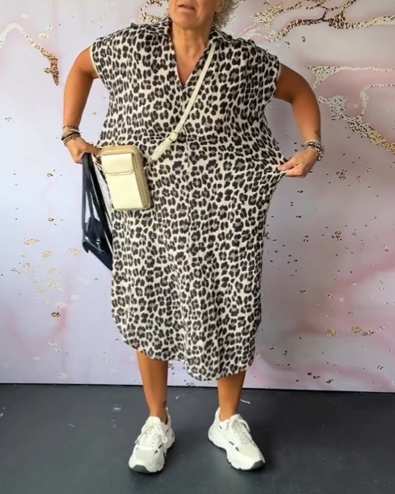 Fun Animal Print Dress