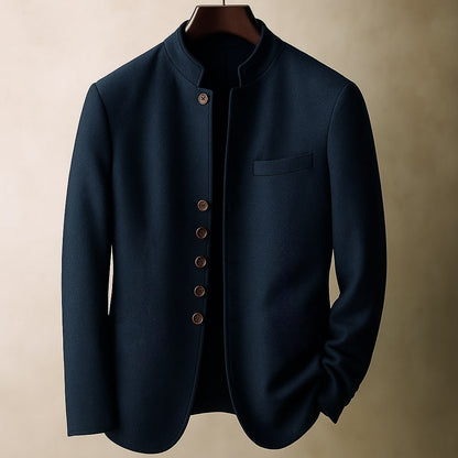 Marcello Men's Wool Stand Collar Jacket