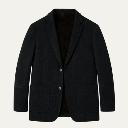 Men's Smart Blazer Warm Fur Lining - VibreMode