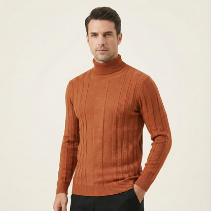 Men's Slim Fit Knit Turtleneck Sweater