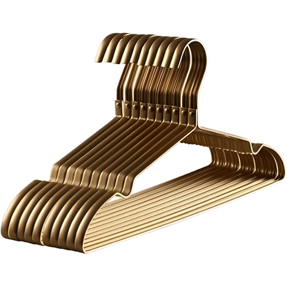 Elegant Wooden Clothes Hangers Anti-Slip Velvet