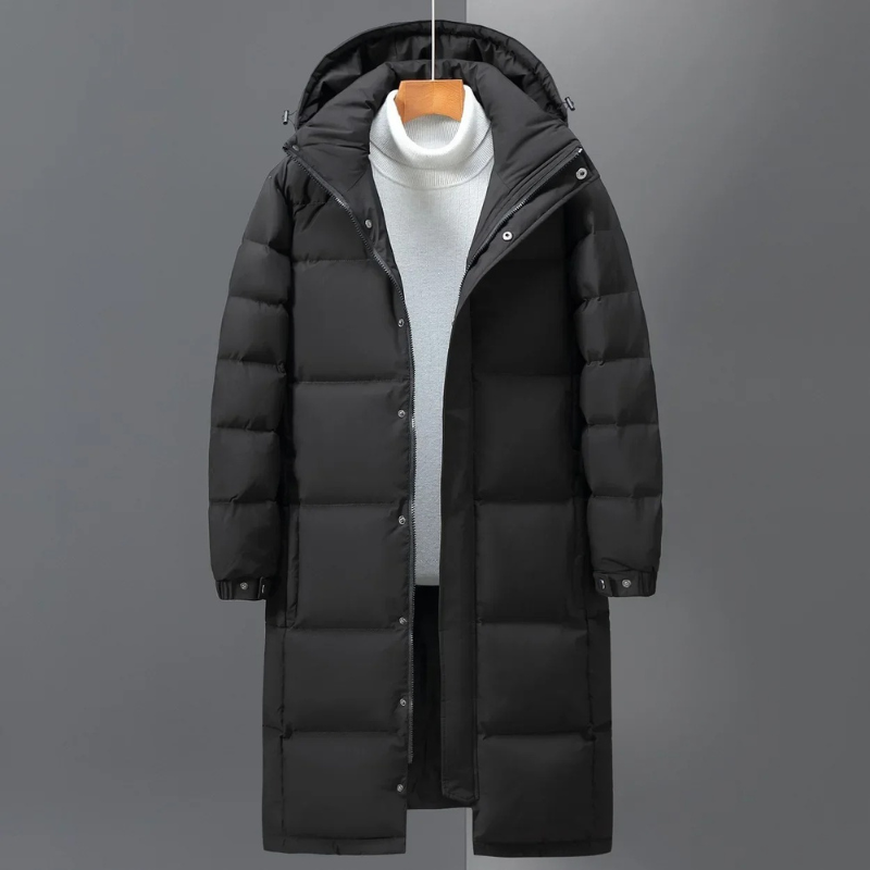 Warm Men's Hooded Down Parka Jacket