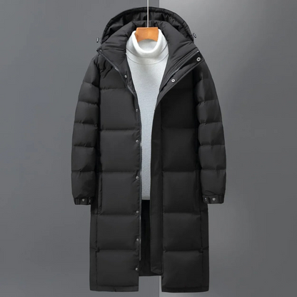 Warm Men's Hooded Down Parka Jacket