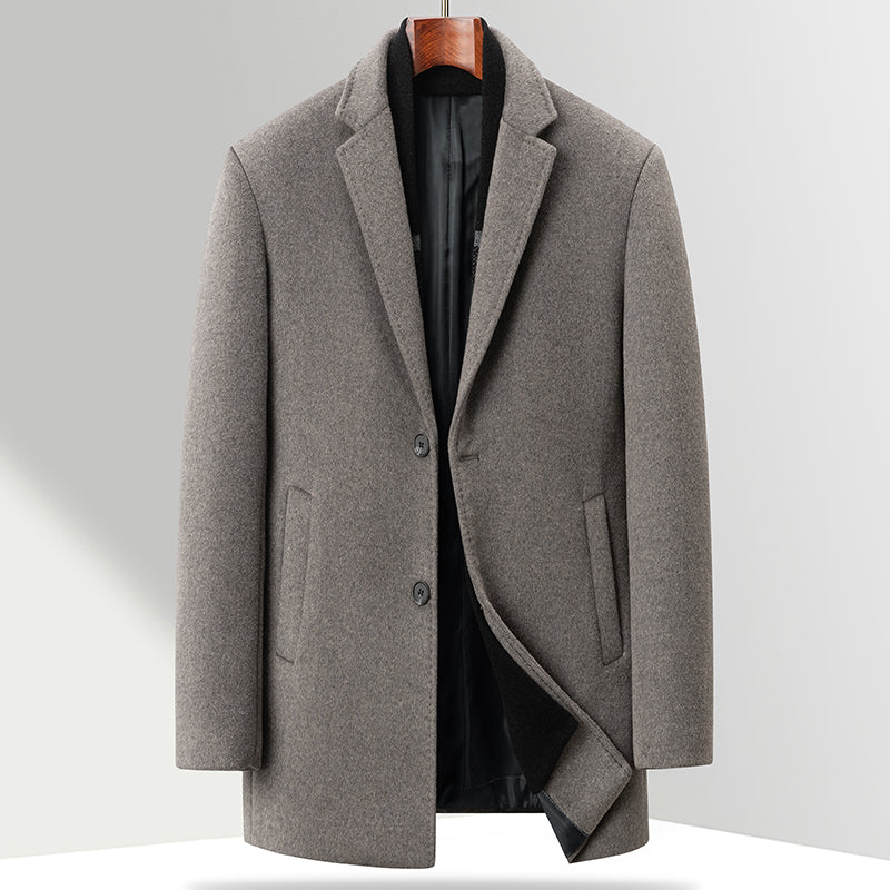 Warm Wool Pea Coat - VibreMode