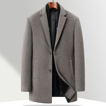 Warm Wool Pea Coat - VibreMode