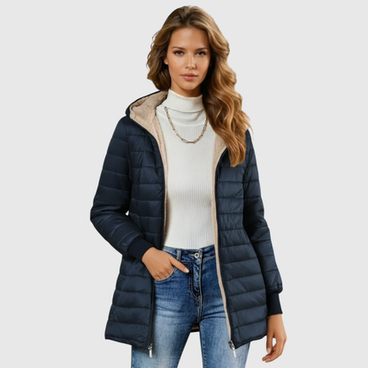 Women's Stitched Section Coat