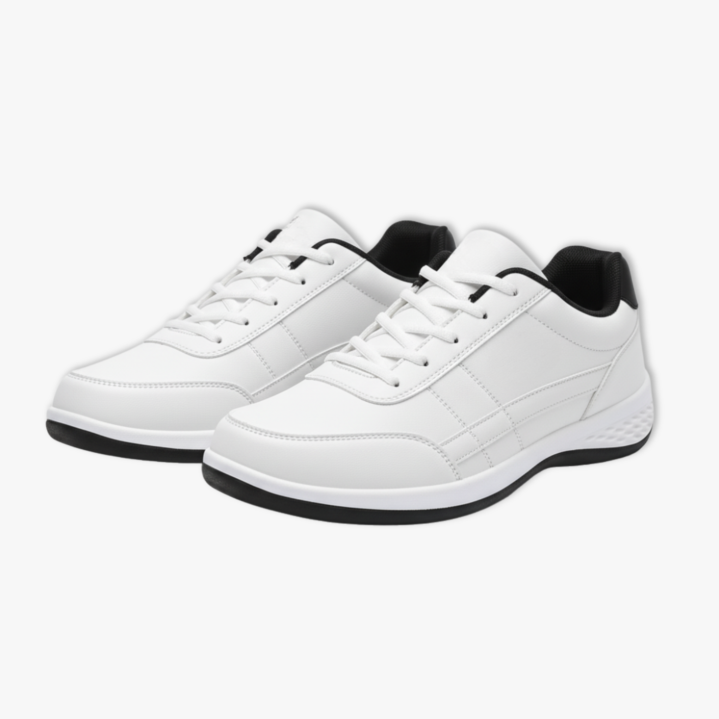 Men's Breathable Leather Everyday Sneaker Shoes