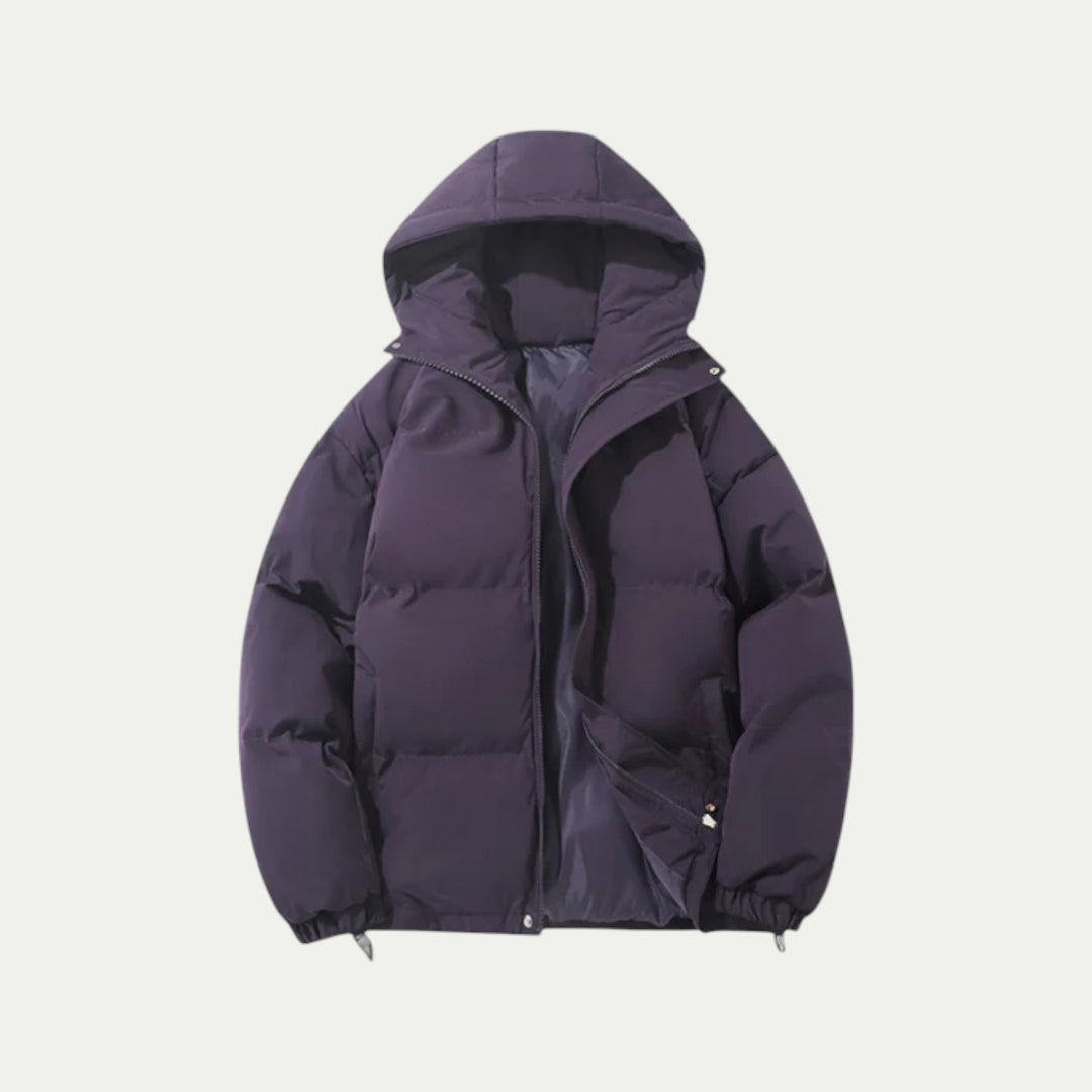 Men's Quilted Jacket Warm Textile Winter Coat