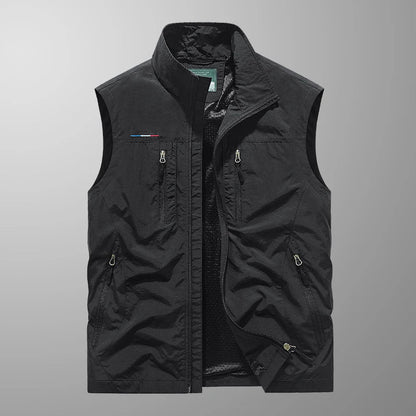 Men's Multi-Pocket Vest Breathable