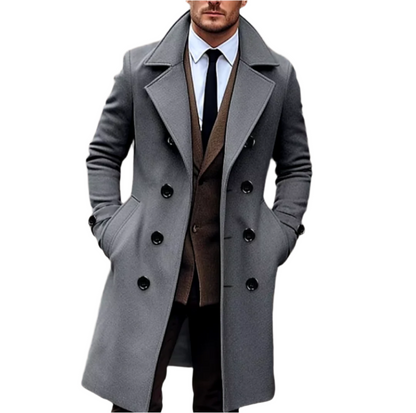 Men's Casual Trench Coat