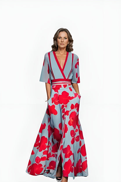 Beautiful Floral Midi Dress