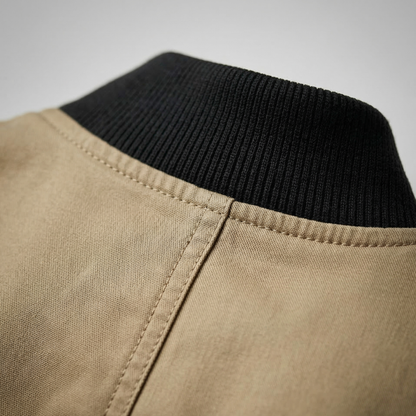 Men’s Bomber Jacket Zip Up Casual Lightweight Outerwear