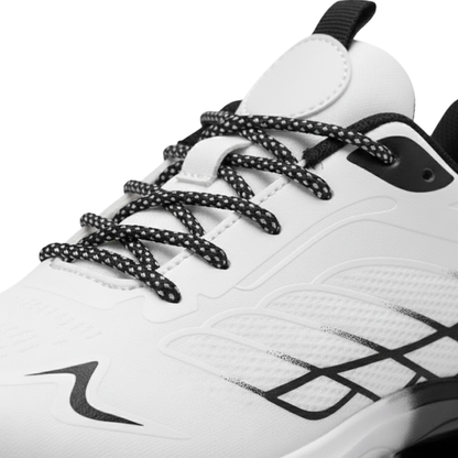 Sporty High Tech Lace Up Running Shoes