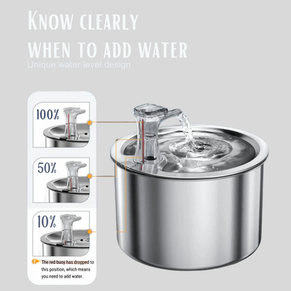 Stainless Steel Automatic Cat Water Dispenser