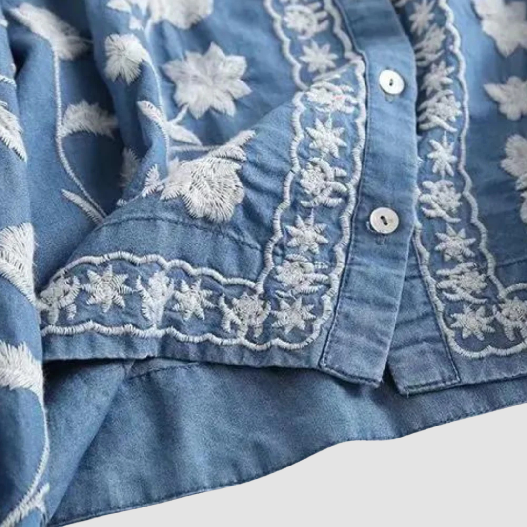 Women's Embroidered Cardigan Bohemian Style
