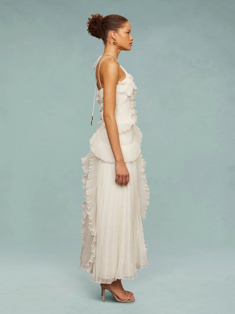 Chic Uneven Hemmed Women's Dress