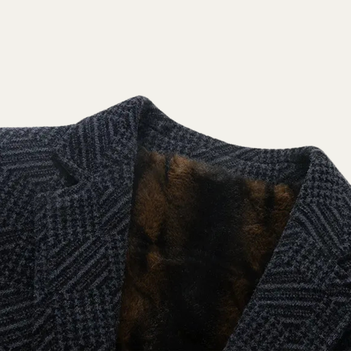 Men's Fleece Lined Winter Blazer