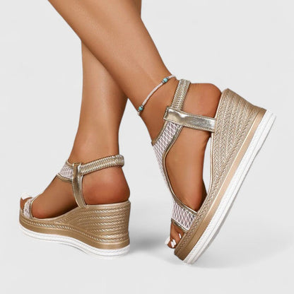 Luxurious strappy sandals