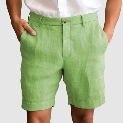 Men's Cotton Linen Shorts