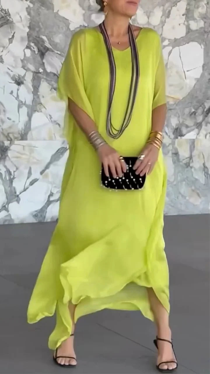 Elegant Flowy Summer Dress