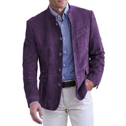 Men's Tailored Fit Smart Blazer Jacket