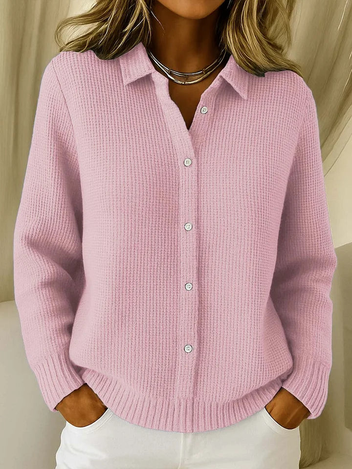 Stylish Cozy Open Front Cardigan