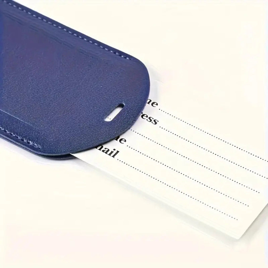 Leather Luggage Tag
