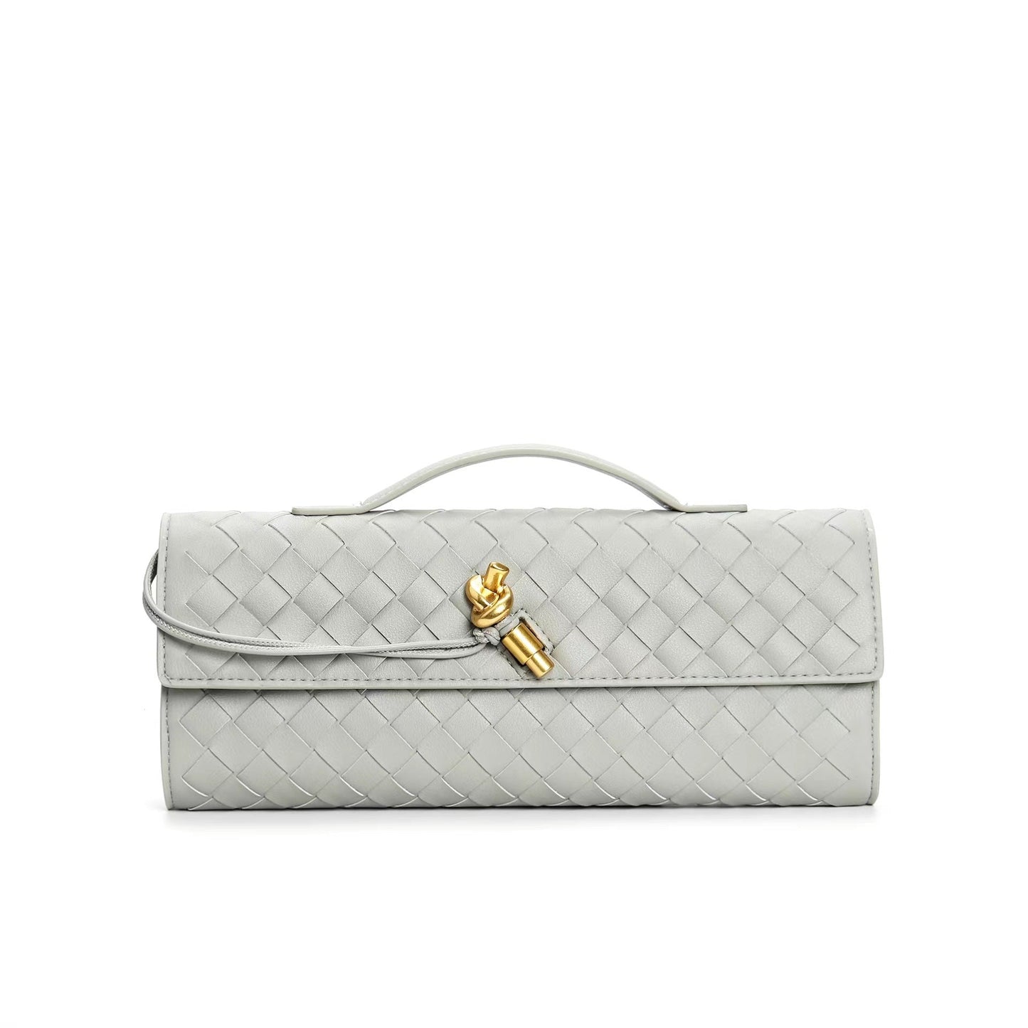 Women's Leather Backpack Braided Strap