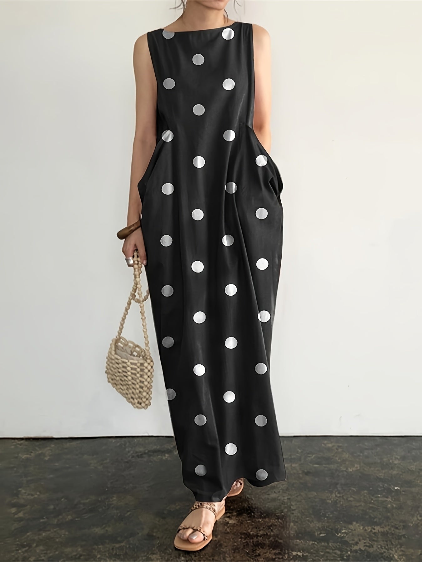 Classic Spotted Women's Dress - VibreMode
