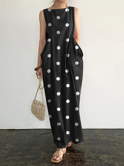 Classic Spotted Women's Dress - VibreMode