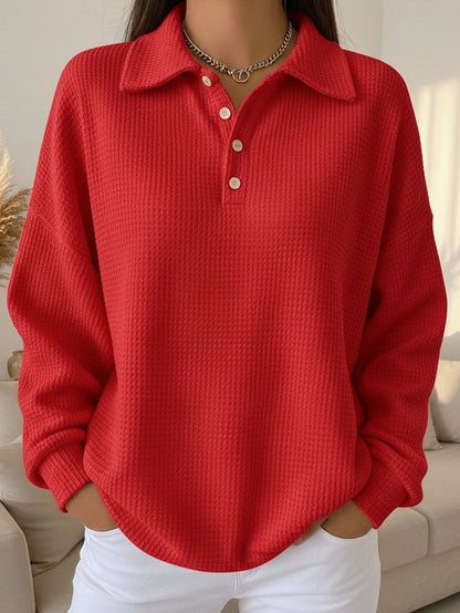 Soft Knit Polo Sweater - VibreMode