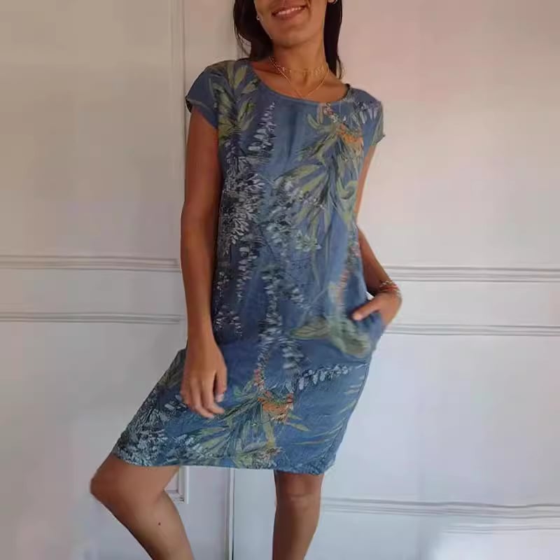 Floral Easy Fit Summer Dress