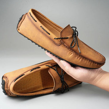 Men's Slip-On Moc Toe Loafers