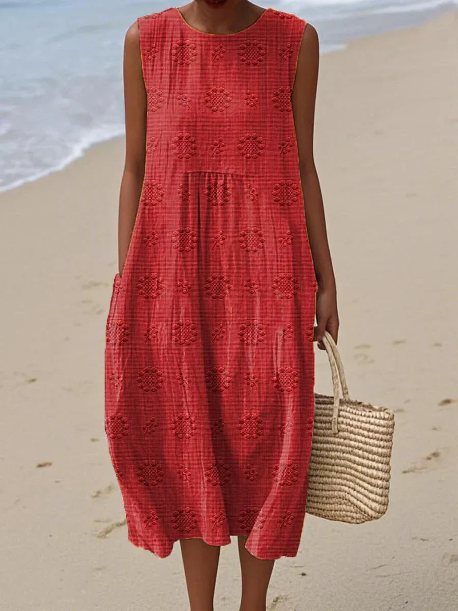 Chic Summer Sleeveless Women's Dress