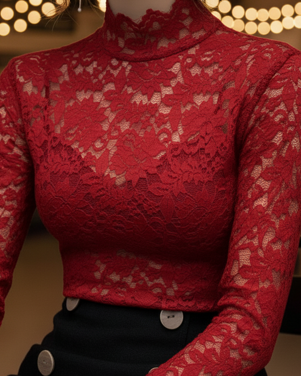 Lightweight Ladies Blouse Spring Top