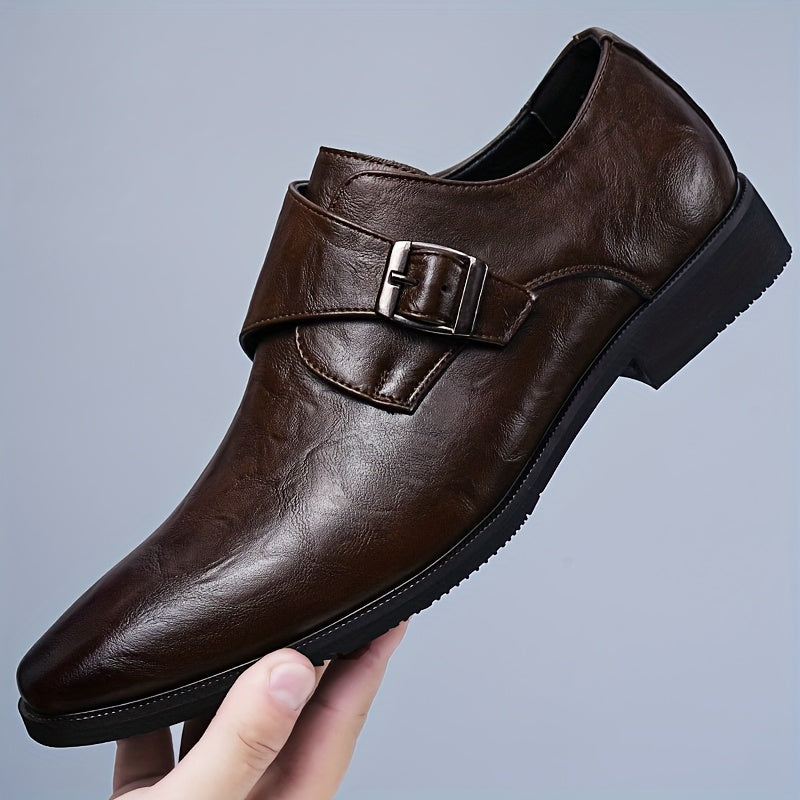 Genuine Brown Leather Footwear