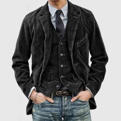 Vintage Blazer Vest Set
