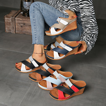 Comfortable Heeled Sandal Slides