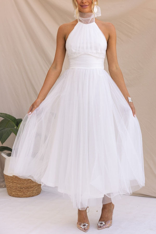 Women's Tulle Wedding Guest Dress