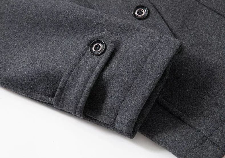 Warm Men's Quilted Parka Coat