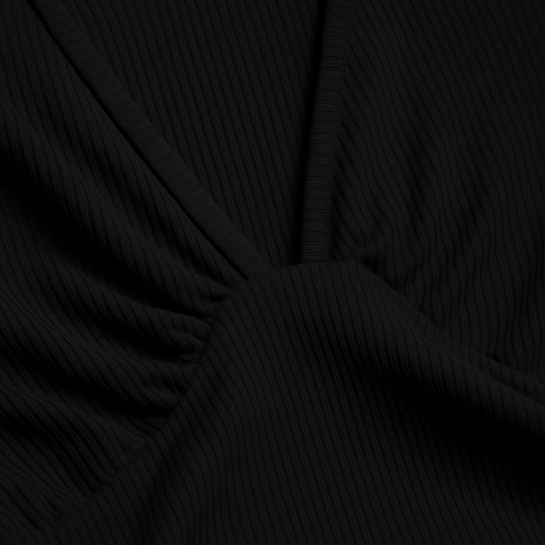 Women's V Neck Wide Leg Jumpsuit