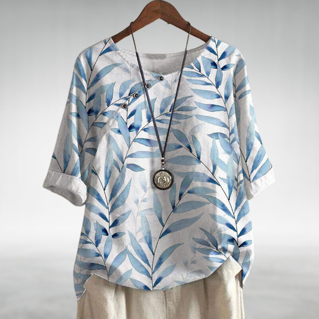 Image of Women's Floral 3/4 Sleeve Blouse
