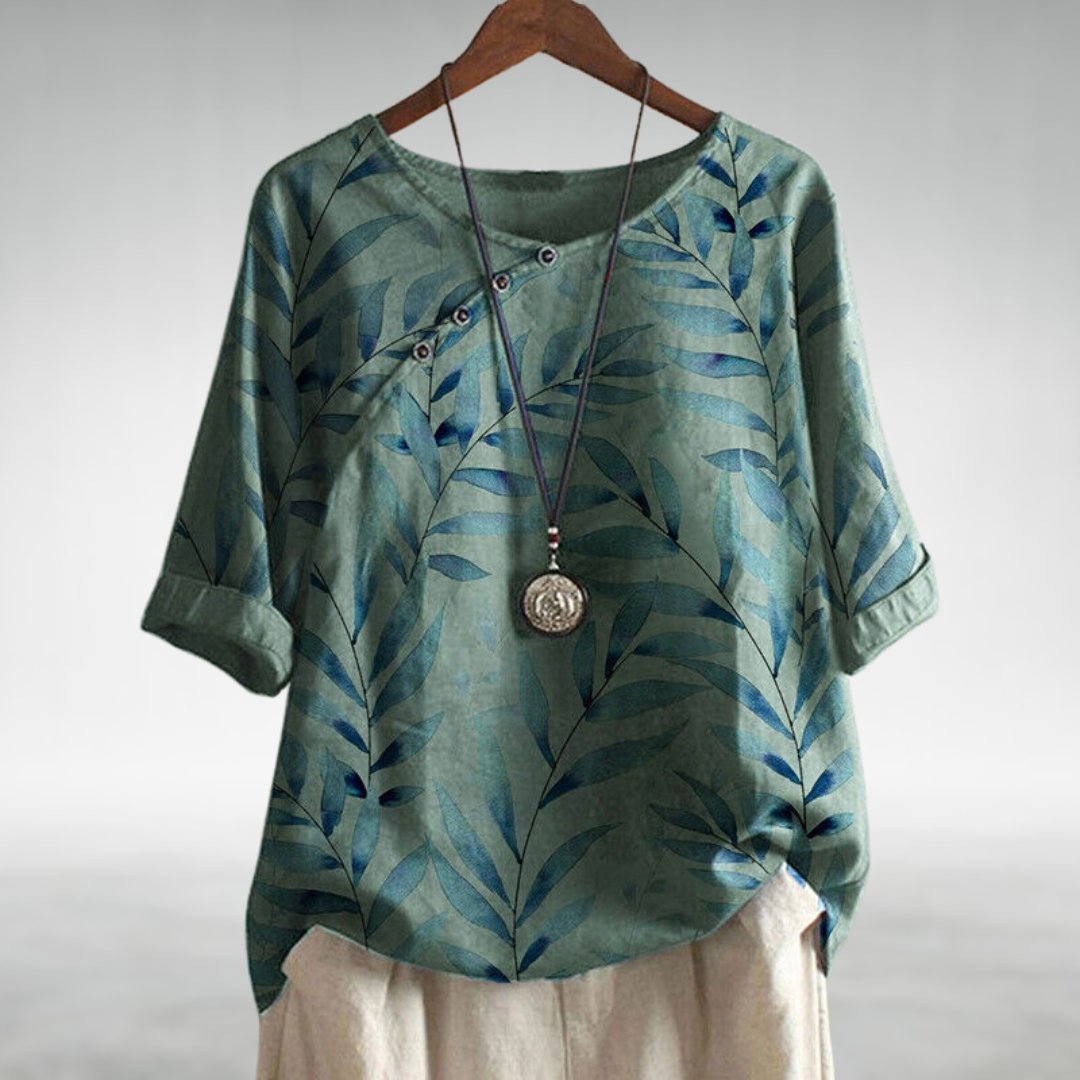 Image of Women's Floral 3/4 Sleeve Blouse