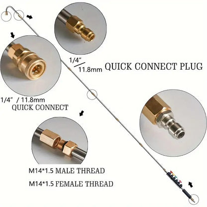 High Pressure Washer Wand Set 4000 PSI Telescoping