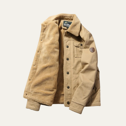 Men's Fleece Sherpa Jacket Warm