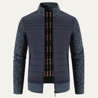 Men's Knit Fleece Winter Jacket