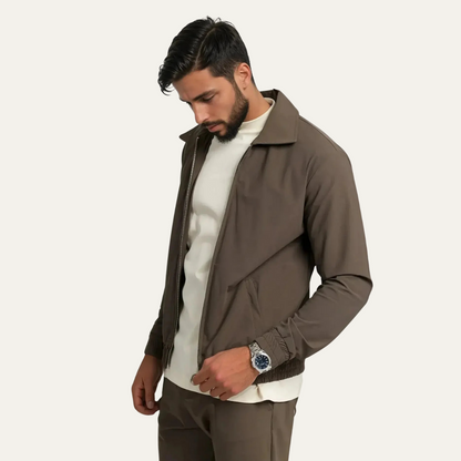 Men's Modern Lounge Wear Set Brown