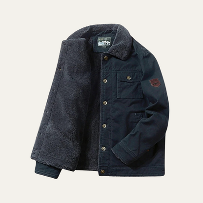 Men's Fleece Sherpa Jacket Warm